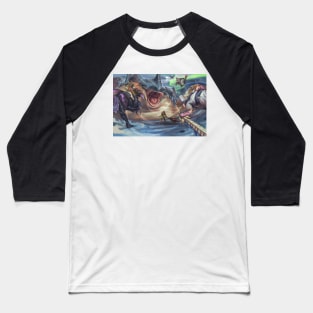 Ballshark Hunt Baseball T-Shirt